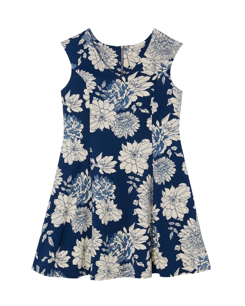 Front of plus size Dover Scuba Dress by Pennington's | Dia&Co | dia_product_style_image_id:119930